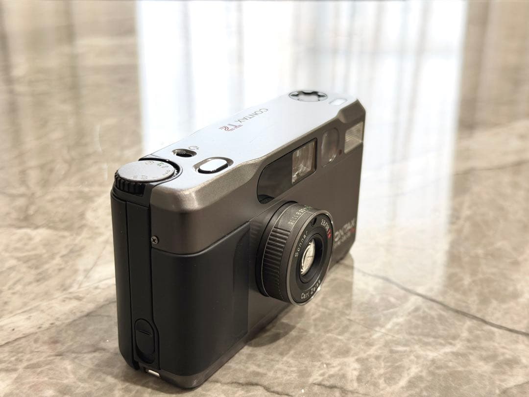 動作確認済 CONTAX T2 Titan Black チタンブラック - メルカリ