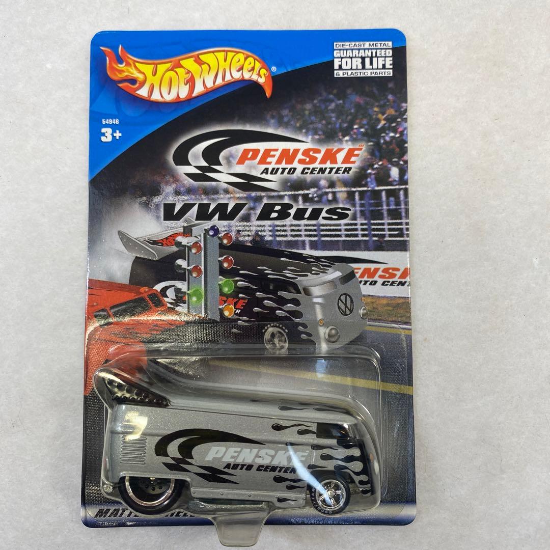 ホットウィール PENSKE フォルクスワーゲンドラッグバス（銀） - メルカリ