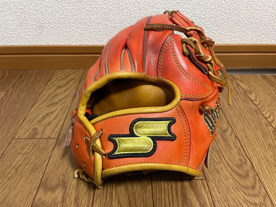 最終値下げ】今江敏晃 支給 実使用グローブ SSK マリーンズ - メルカリ