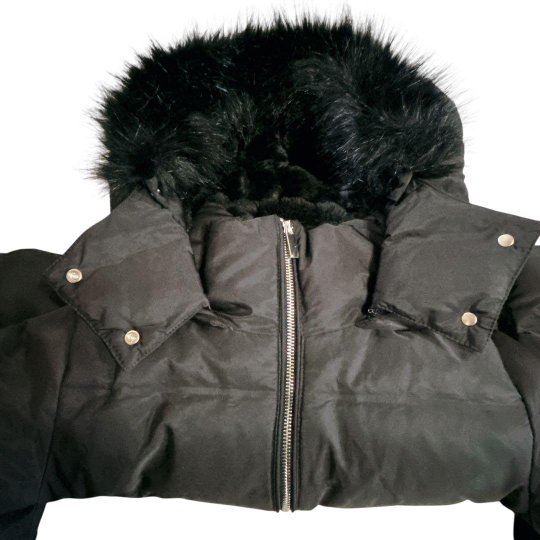 希少 廃盤 ZARA セミロング フード付き ダウンジャケット XS - メルカリ