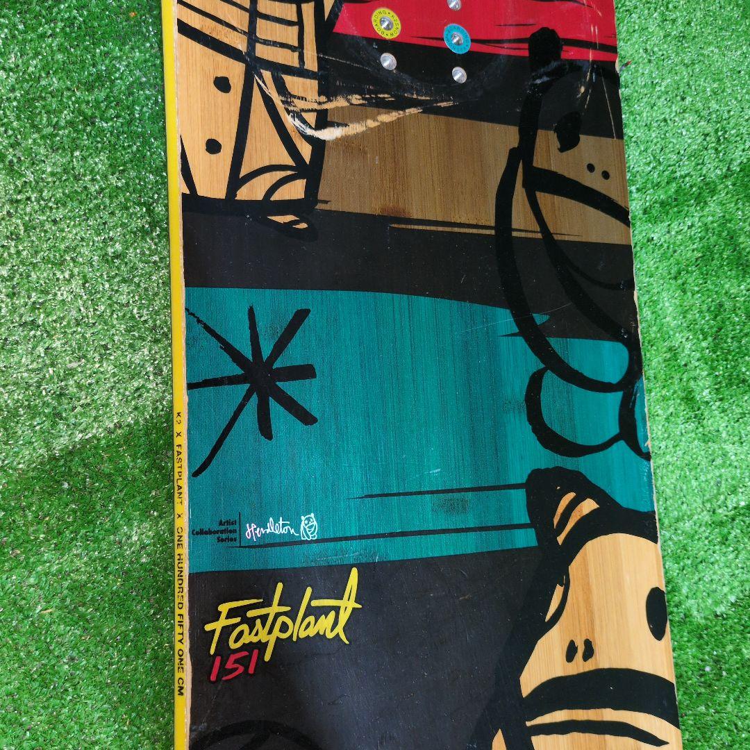 K2 Fastplant 152cm スノーボード - メルカリ