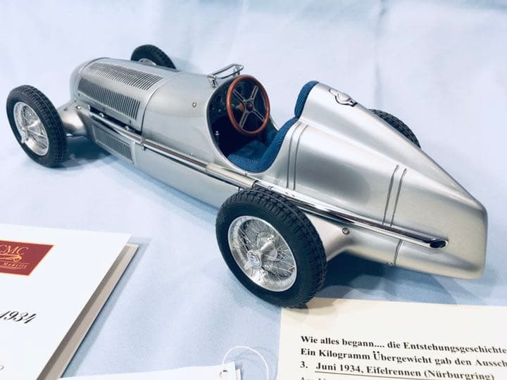 CMC 1/18 メルセデス ベンツ W25　1934　未使用、未展示