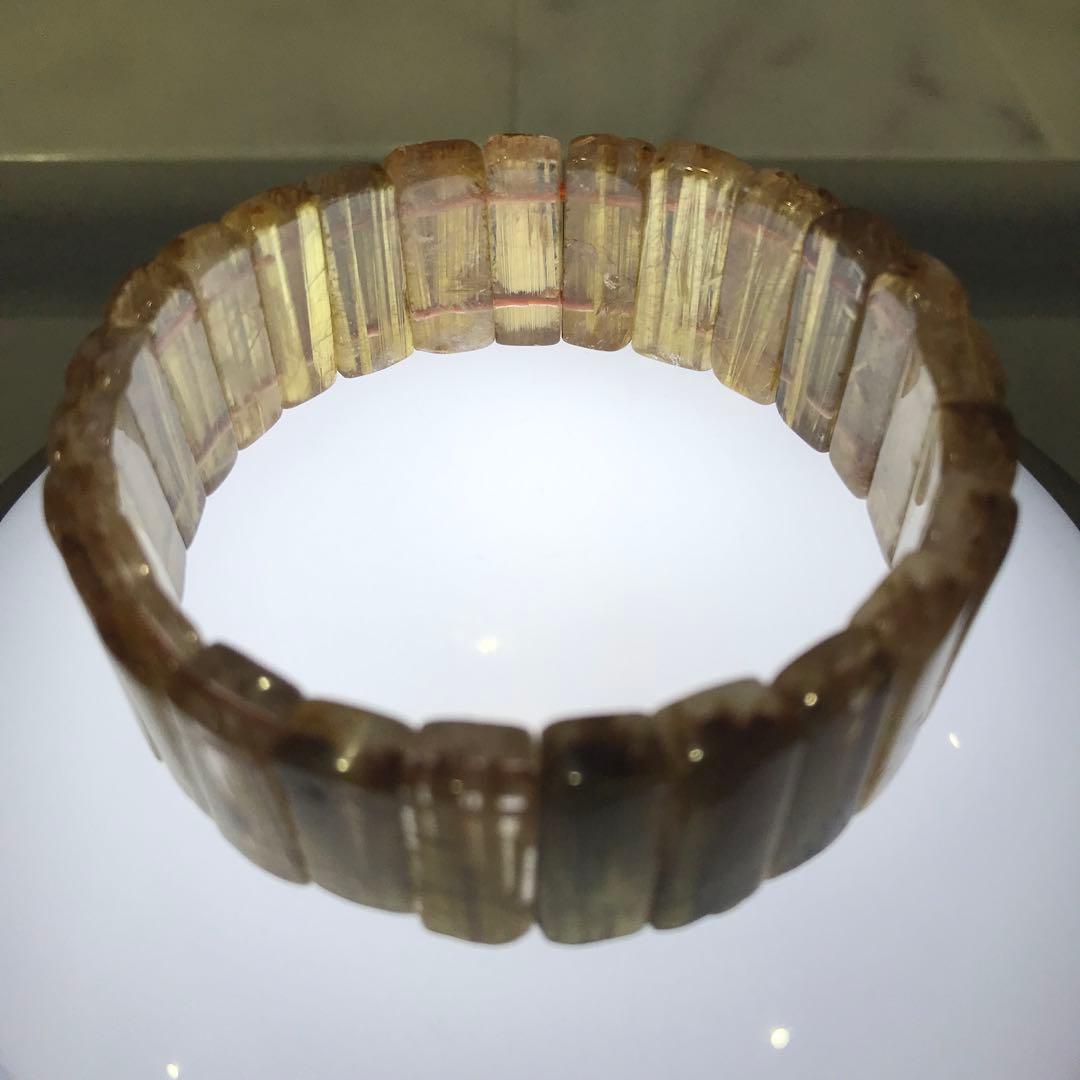 R*y様 ②ルチルクォーツバングル(20mm級) - メルカリ