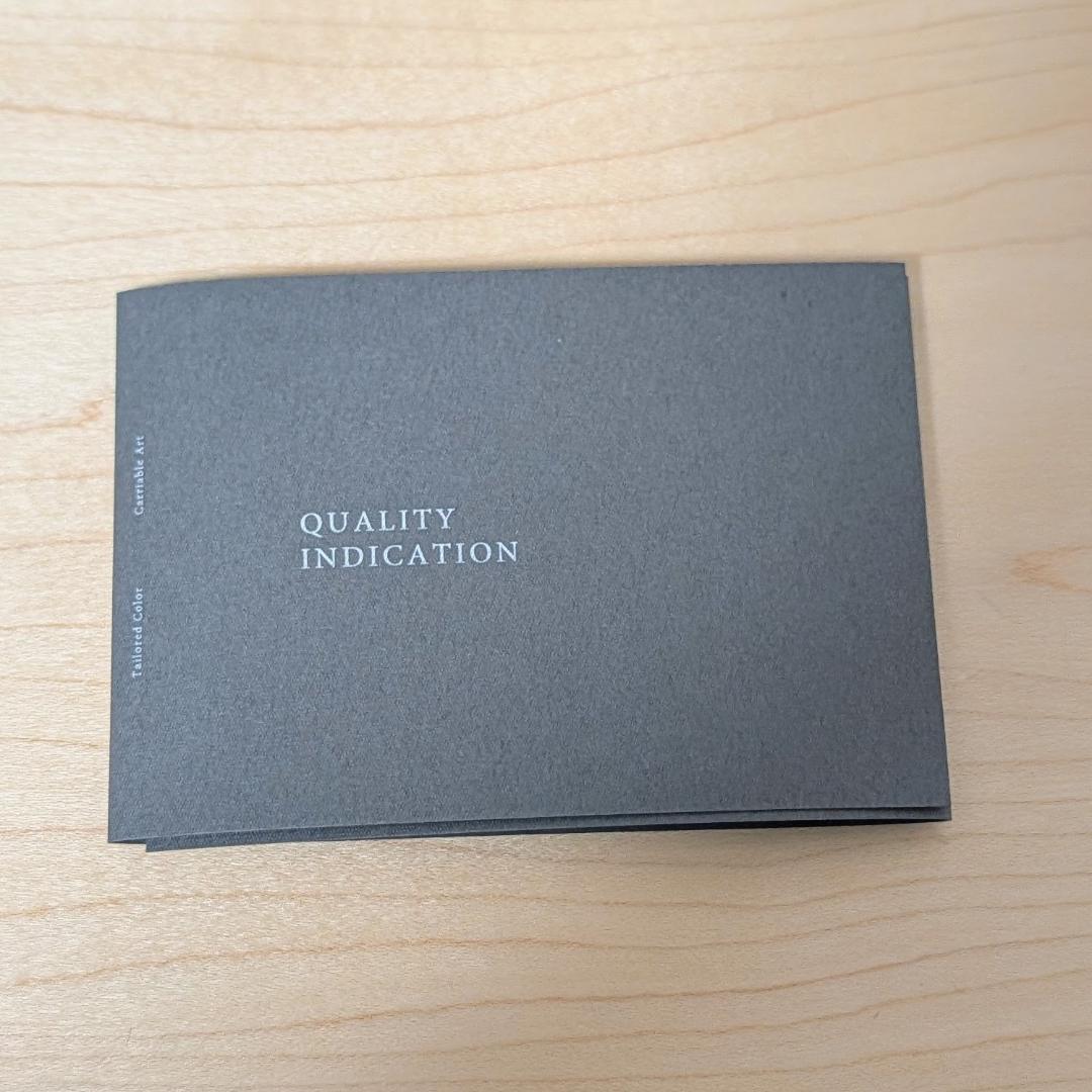 YUHAKU コードバン 長財布 特注カラー 幻影 - メルカリ