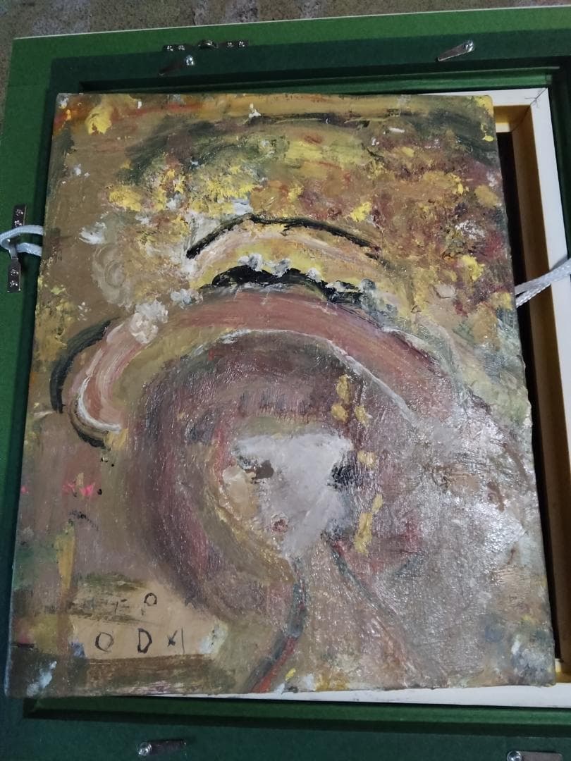 織田廣喜油彩少女3号真作美術年鑑1号70万210万評価画家 - メルカリ