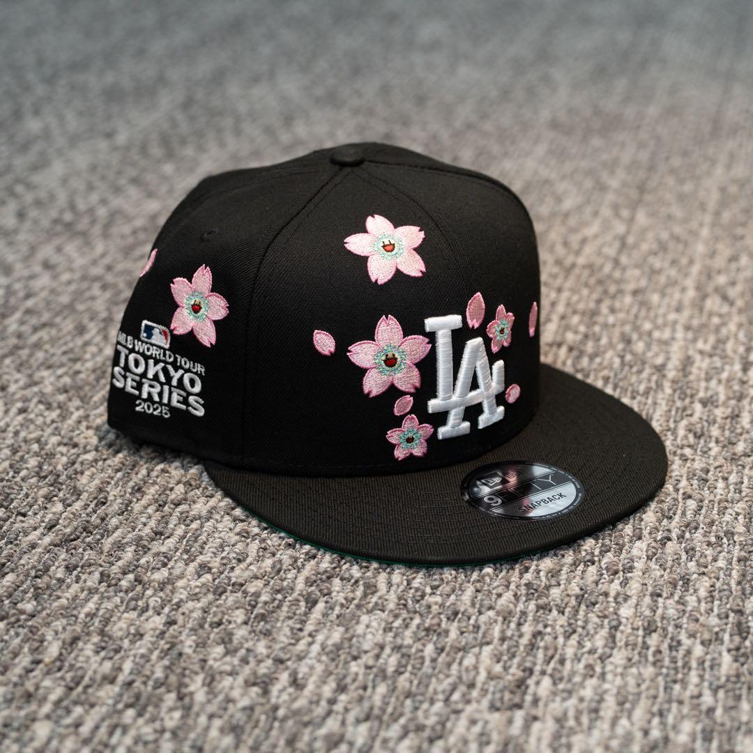 東京シリーズ MLB 2025 キャップ LA 村上隆 ニューエラ 黒 - メルカリ