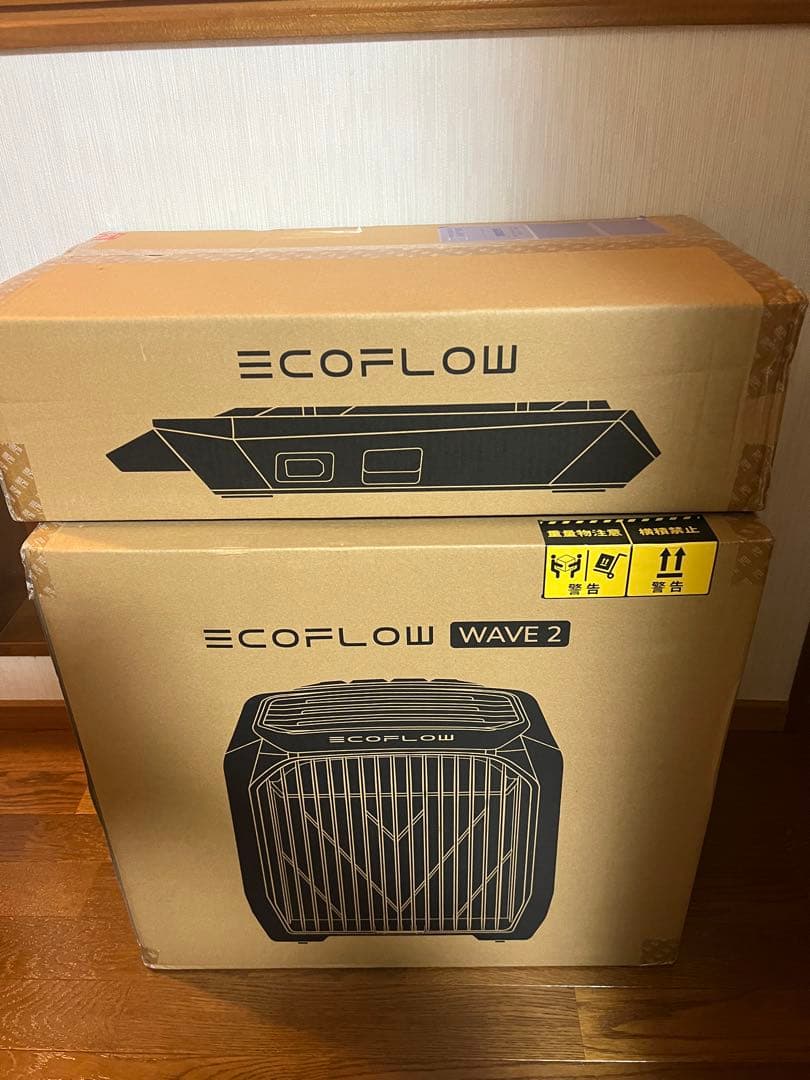 新品未使用！EcoFlowWave エコフローWAVE２＋専用バッテリー＋付属品 エコフロー(EcoFlow) EcoFlow WAVE 3 ポータブルエアコン+純正専用