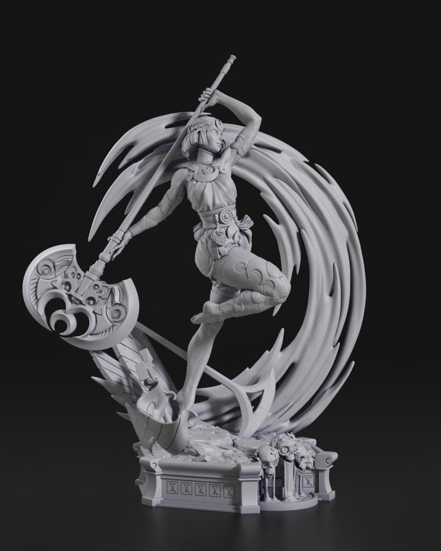 1/10　未塗装 未組立　フィギュア　ガレージキット　メリー ノエ HADES