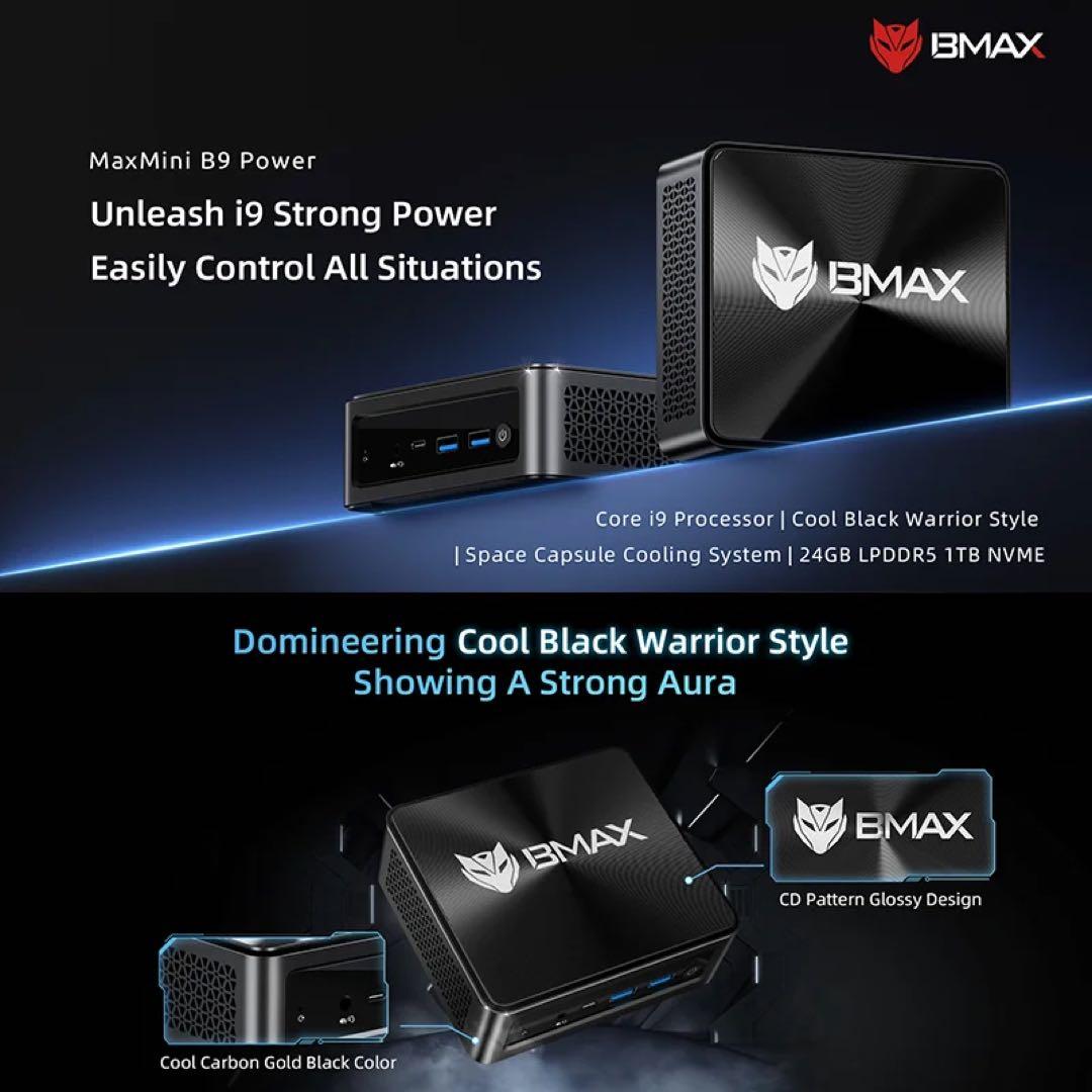 Bmax B9 ミニPC Core i9-12900H - メルカリ