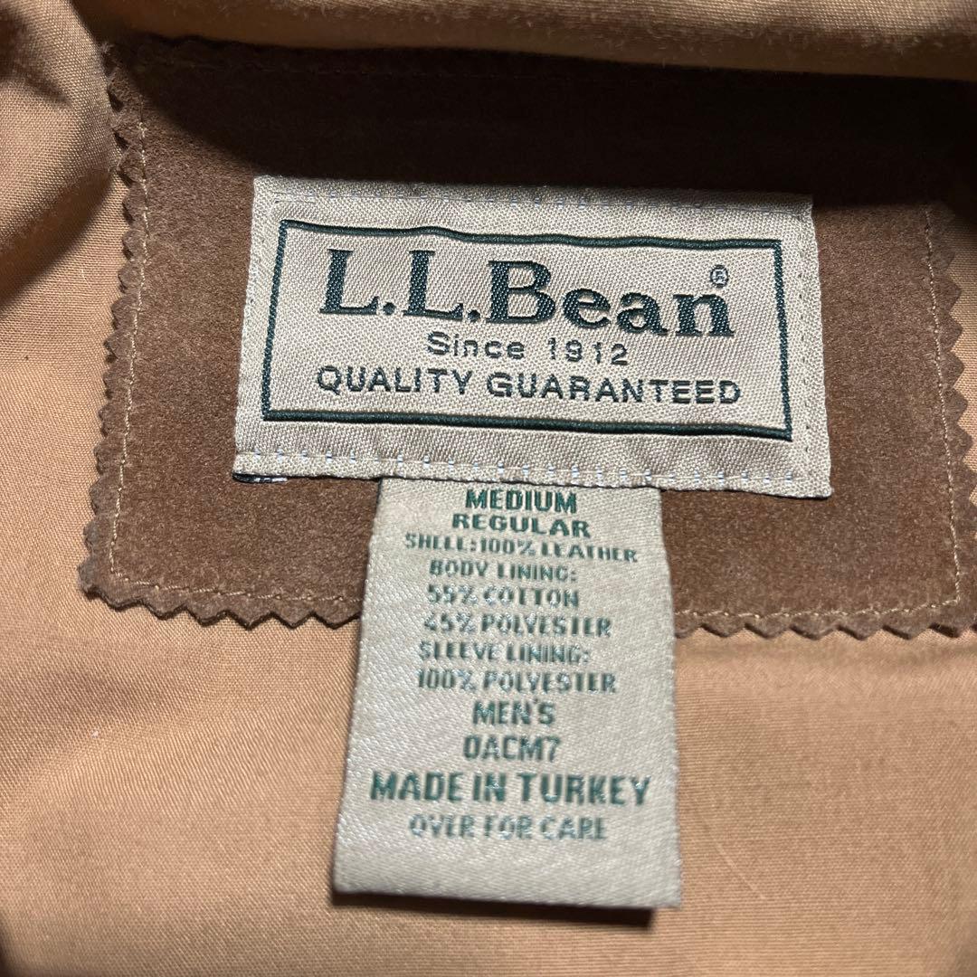 L.L.BEAN エルエルビーン スウェード レザー トラッカージャケット M