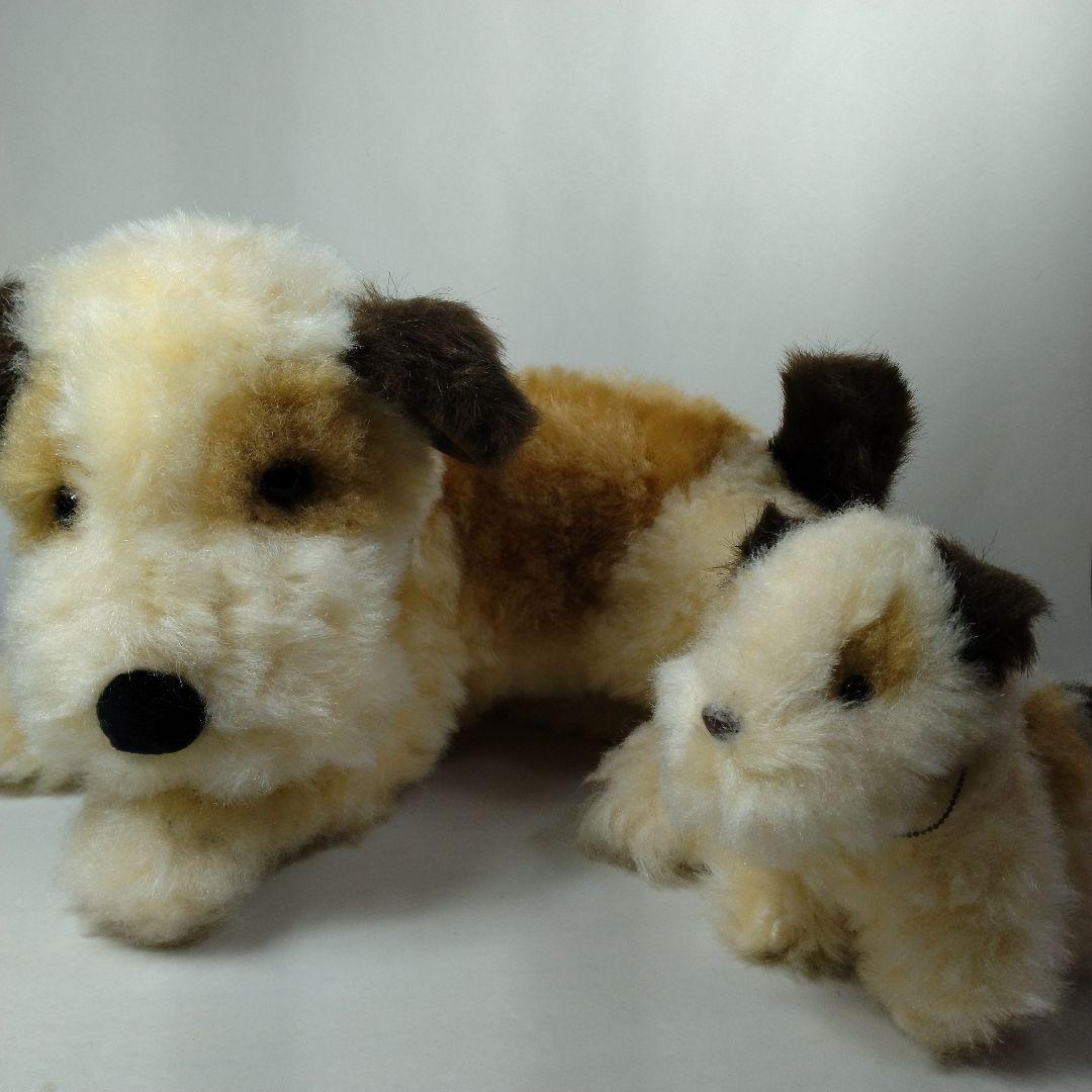 セキグチ ワイアーフォックステリア親子ぬいぐるみ 日本製