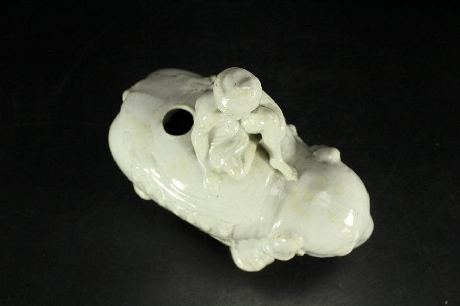 白磁 象乗 置物(K-LC875) - メルカリ