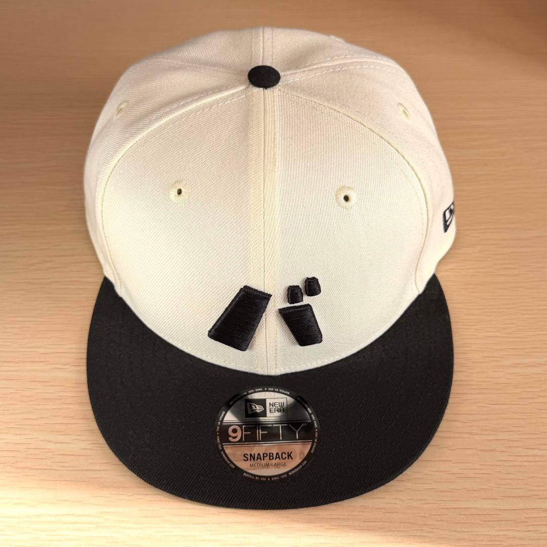 バナナマン バ帽 バイカラーキャップ ホワイト ブラック NEW ERA