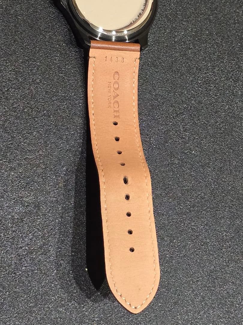 COACH アナログ腕時計 クロノグラフ - メルカリ