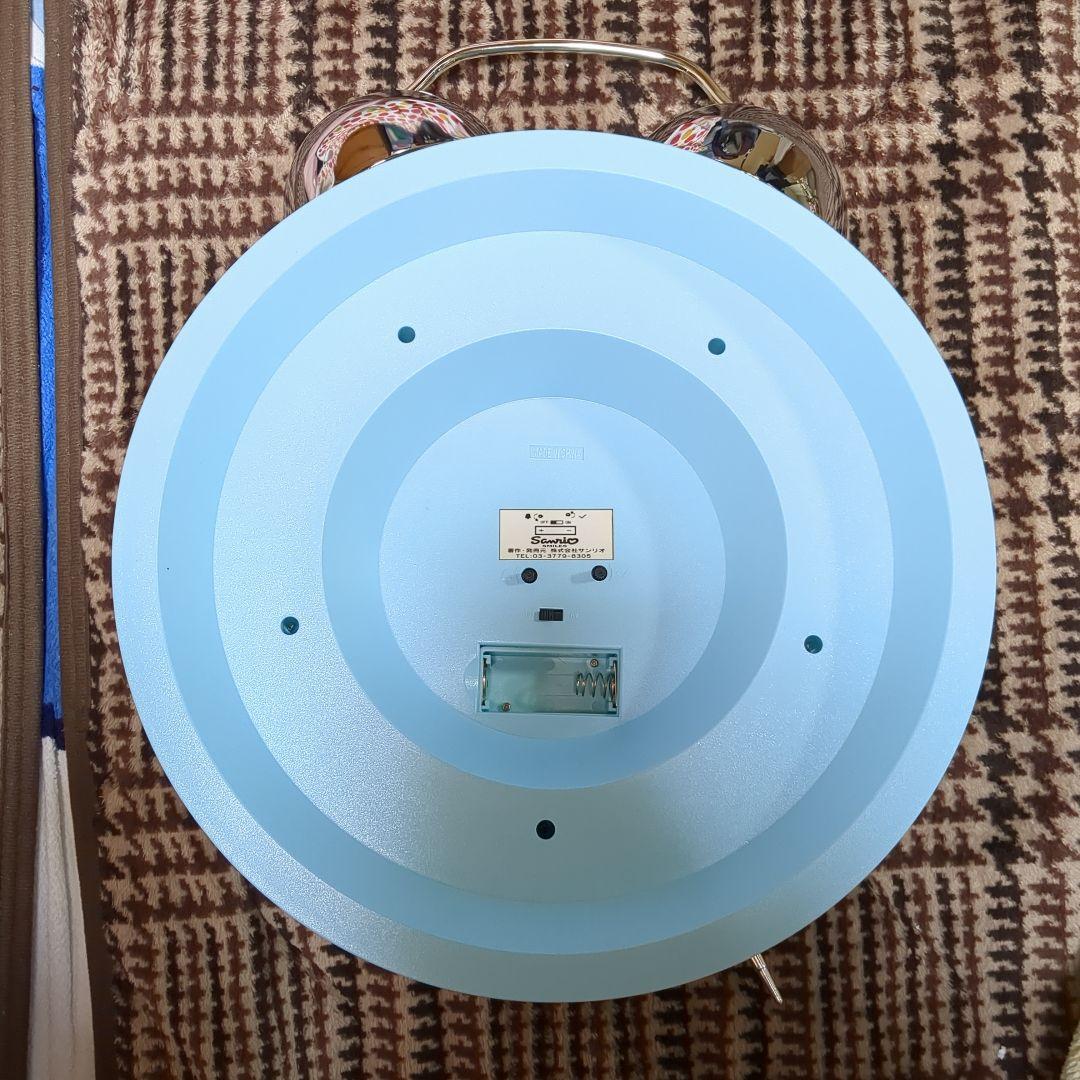 【シナモン】ジャンボ目覚まし時計