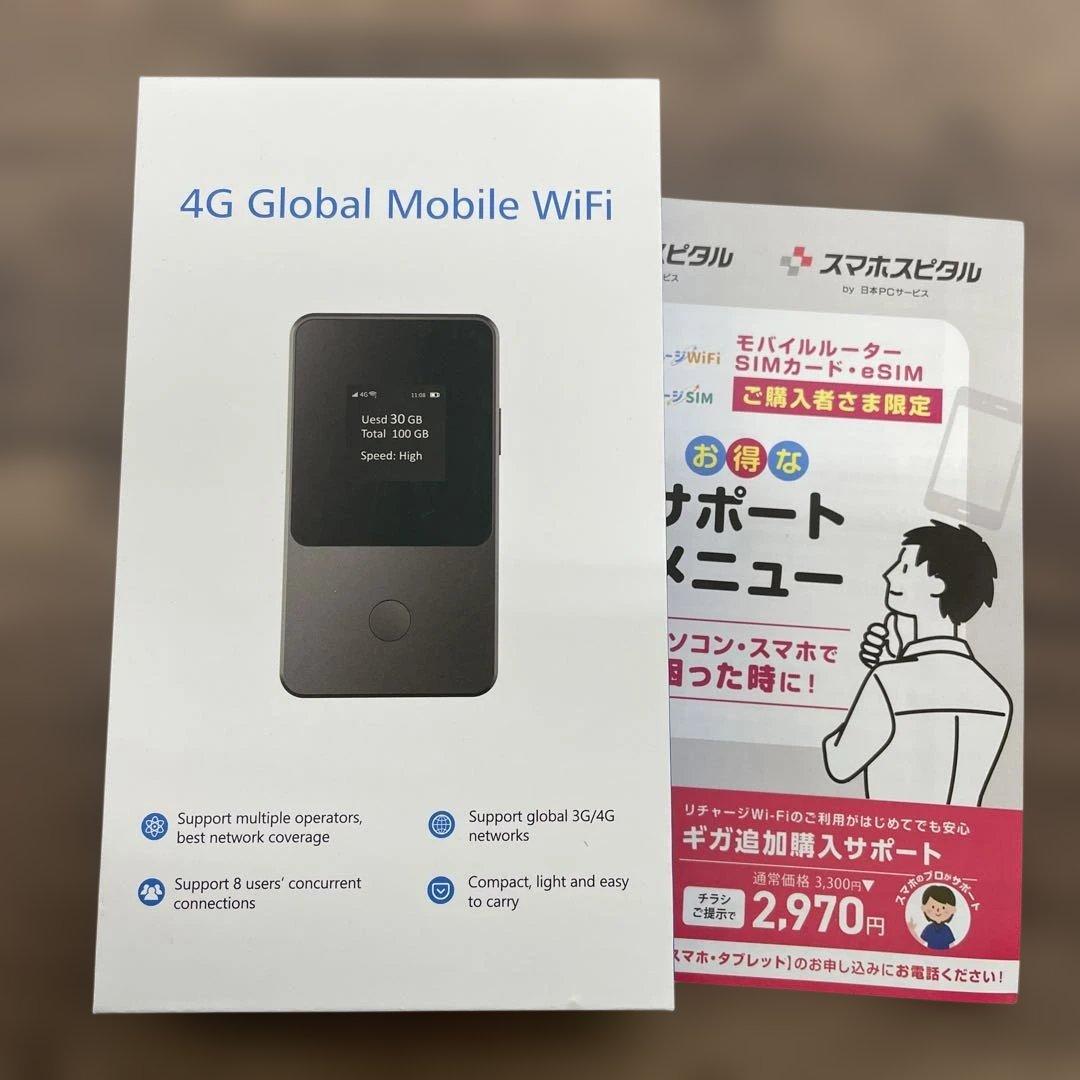 262058 リチャージWiFi ロングバッテリー 100GB リチャージWiFi ※期間限定セール【リチャージWiFi公式】ロング