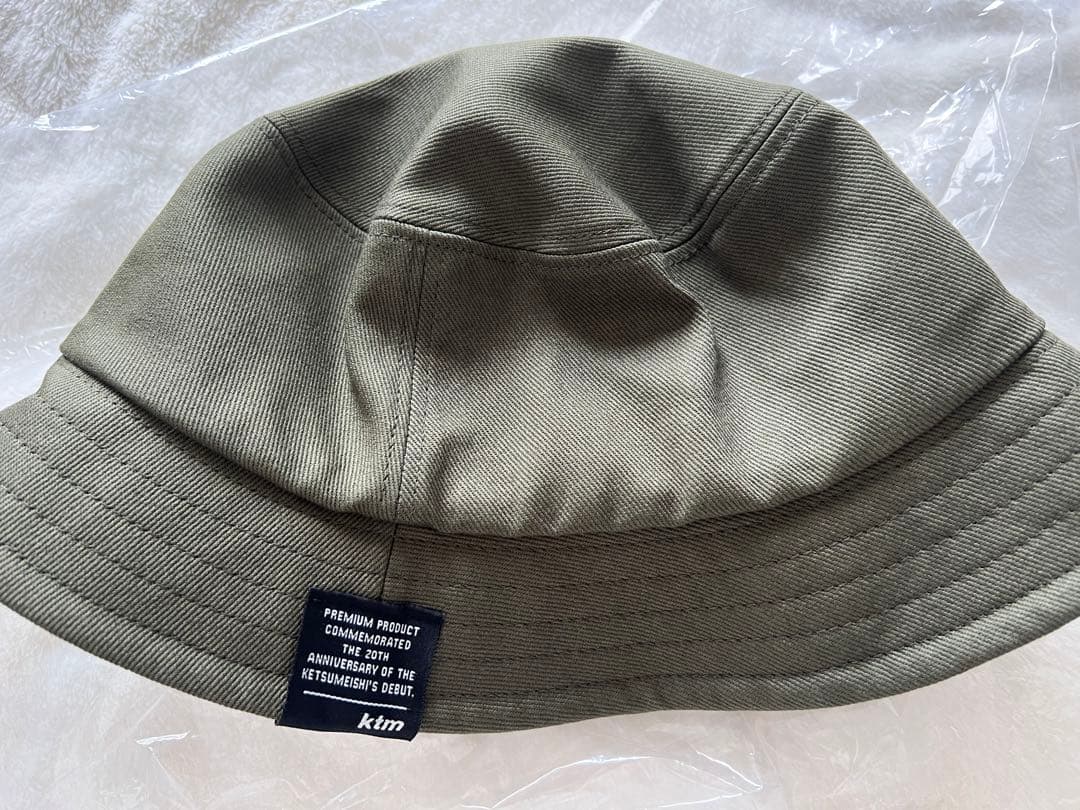 ケツメイシ　バケットハット オリーブ色　カーキ　帽子　カシラ　CA4LA 新品