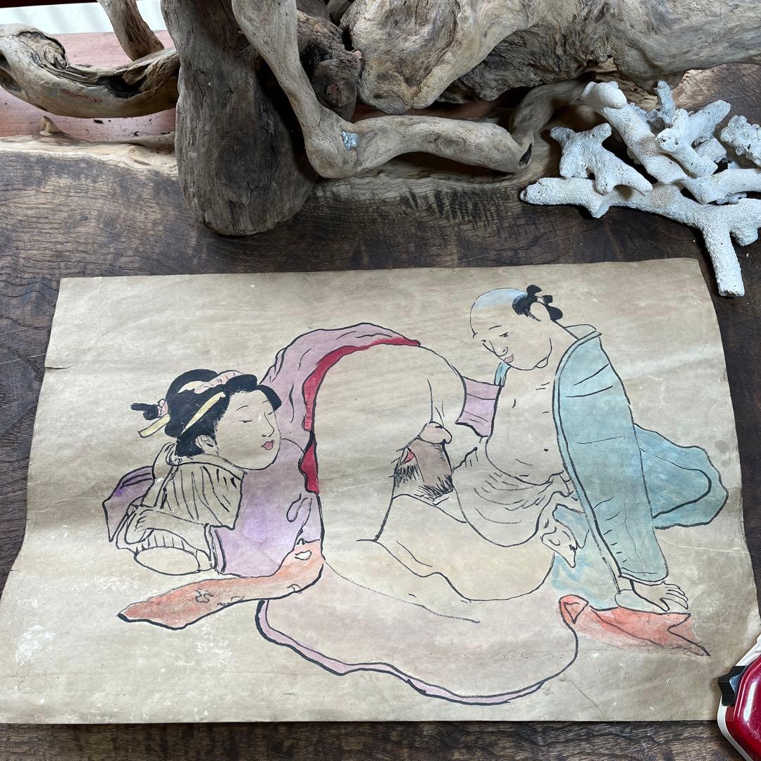 春画／骨董／古美術／希少／浮世絵 春画／骨董／古美術／希少／浮世絵 - メルカリ