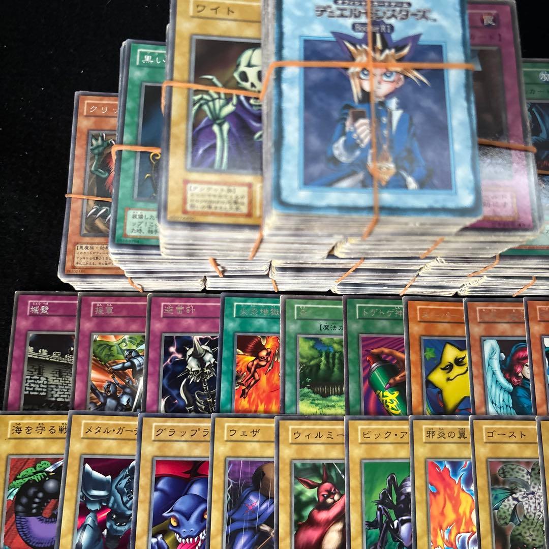 遊戯王 初期 2期カードのみ 1000枚 まとめ売りブースター ノーマル 字レア