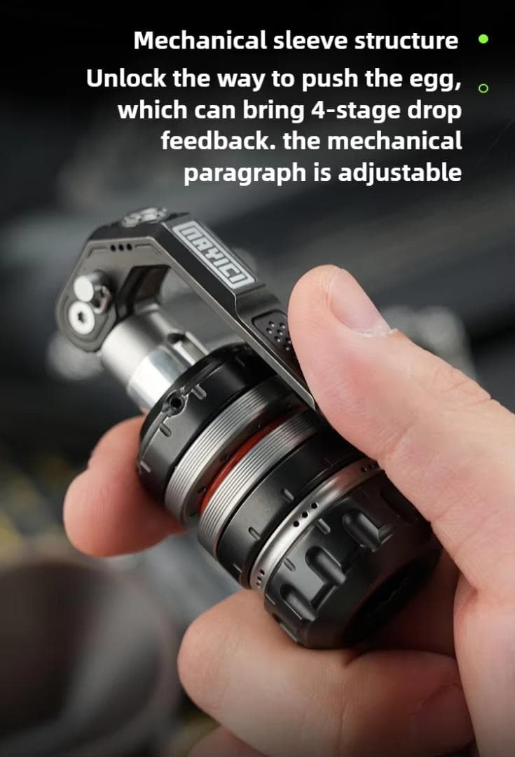 Muyi NAYICI DEMOMANフィジェットトイEDC チタン製