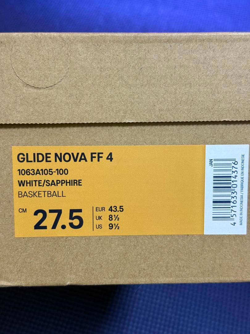 【新品】アシックス GLIDE NOVA FF4 グライドノヴァ 27.5cm