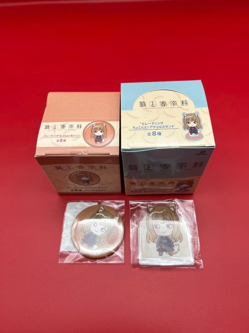 【限定特典】トレーディング ちょこんと！ アクリルスタンド 缶バッジ BOX