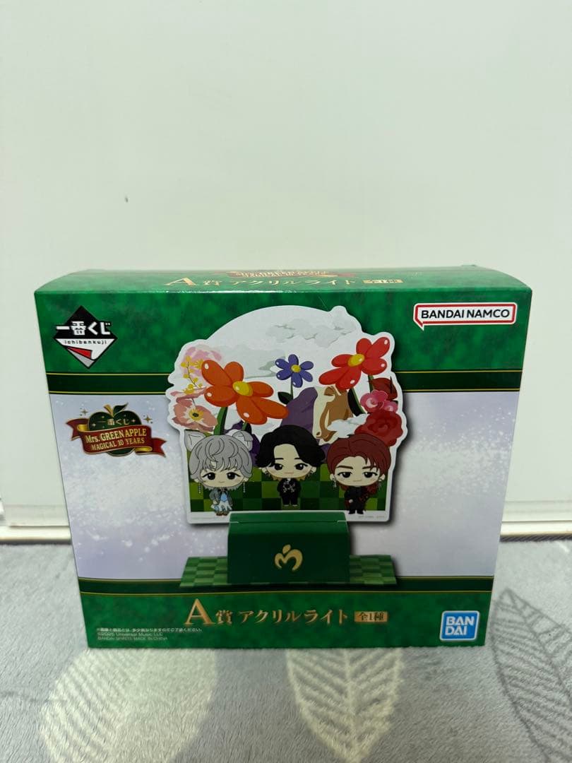 一番くじMrs. GREEN APPLE A賞 アクリルライト - メルカリ