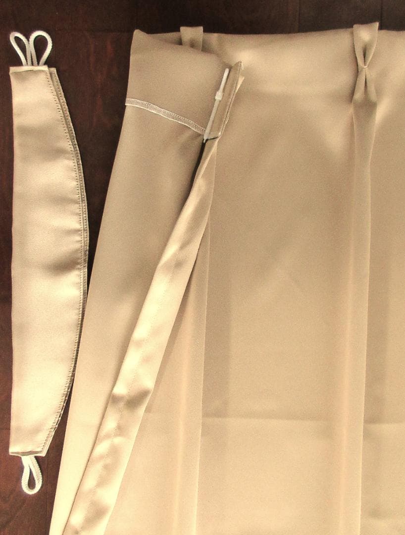 プロフィール様専用☆無地ドレープ(KM4017)と防炎レース(M127)の2組