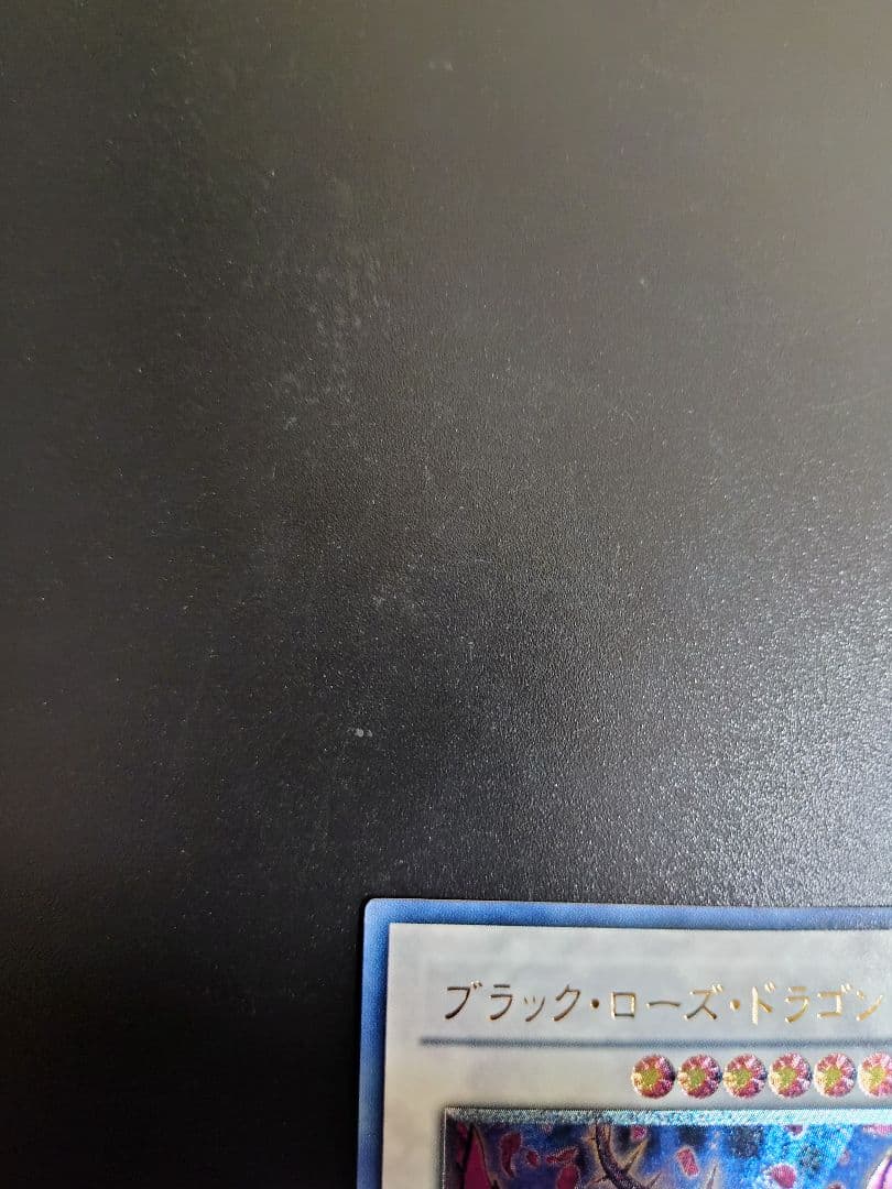 ブラックローズドラゴン。レリーフ。