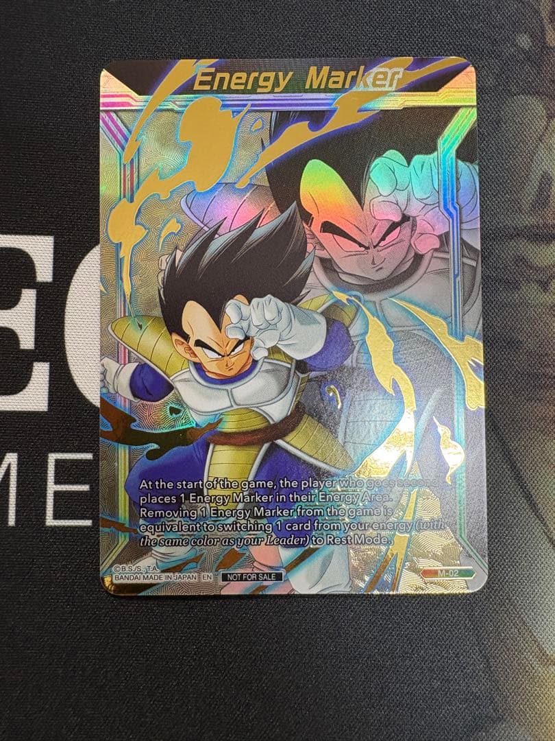 ドラゴンボール　エナジーマーカー　ベジータ エナジーマーカー(パラレル/ベジータ)【☆】{E01-02}