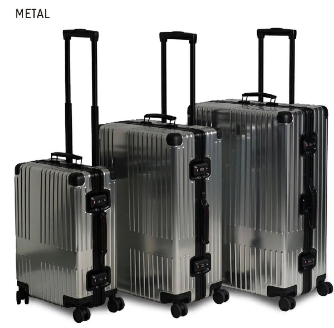 新品・未使用】innovator スーツケース アルミ 70L - メルカリ