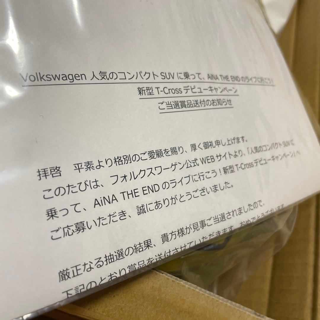 【未使用】アイナ・ジ・エンド フォルクスワーゲン クッション サイン入り 激レア