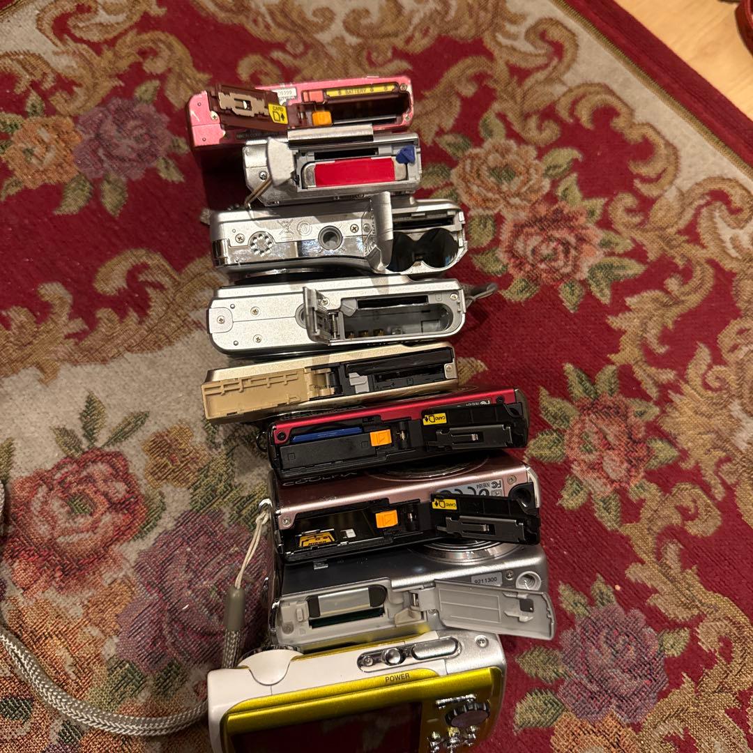 デジカメ　9個まとめ 動作未確認、《ジャンク》