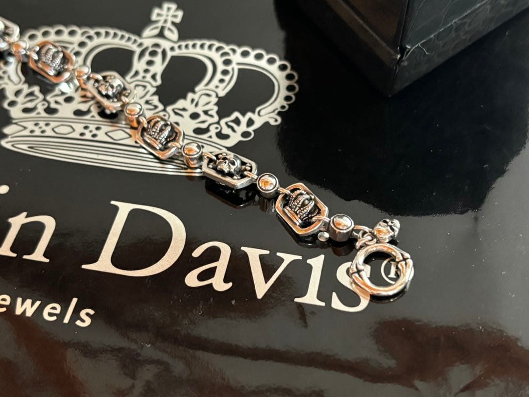 Fine様つむじ様専用Justin Davis スカルクラウンブレスレット - メルカリ
