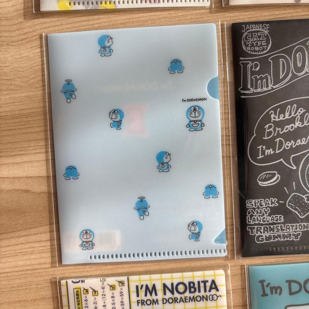 I'mドラえもん ミニクリアファイル まとめ売り - メルカリ