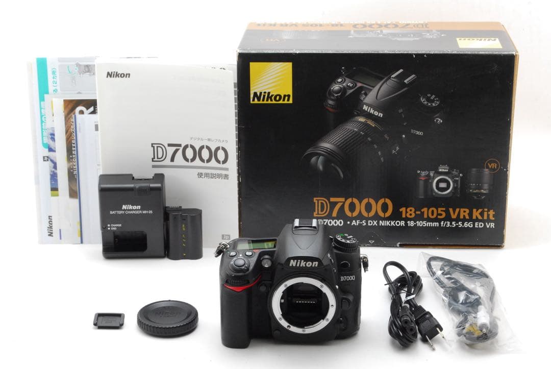 美品✨Nikon ニコン D7000 ボディ❤️ショット数19,289回！
