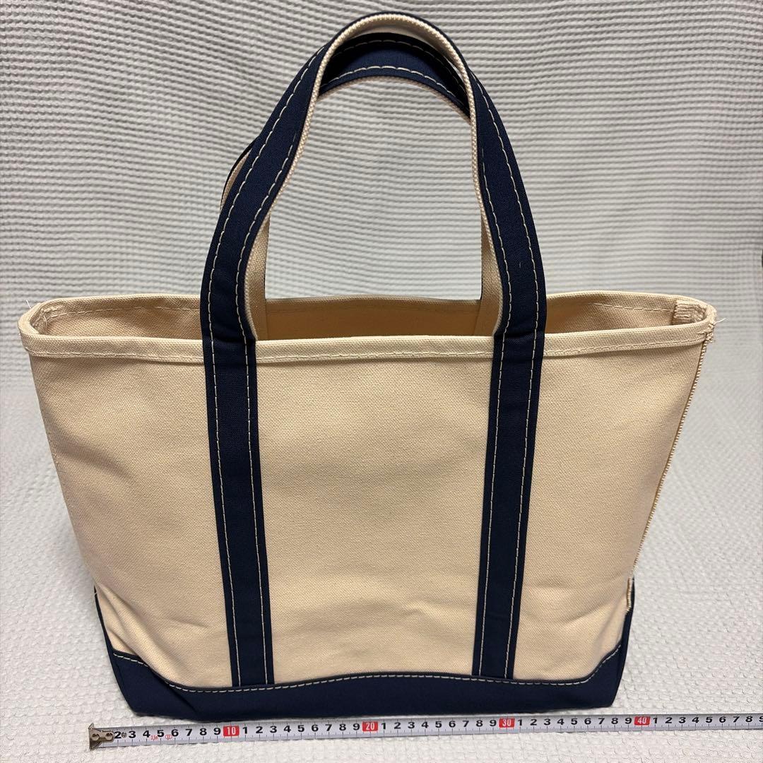 【新品】L.L.Bean トートバッグ　Ｍ　ネイビー　USA　袋付き