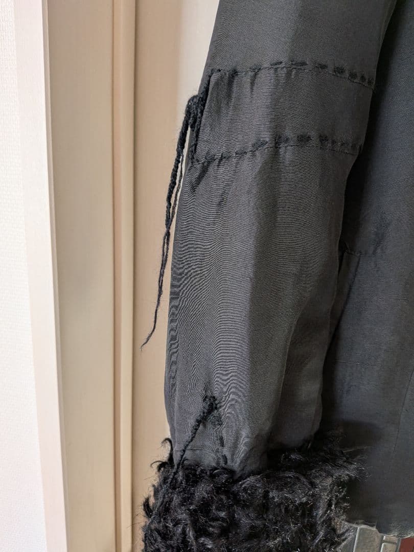 TSUMORICHISATO ボア衿リバーシブルジャケットミヤケイッセイ時代初期