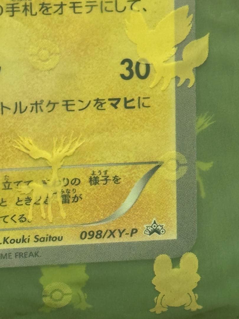 ム*ー様 メガトウキョーのピカチュウ 当時受取のまま未開封