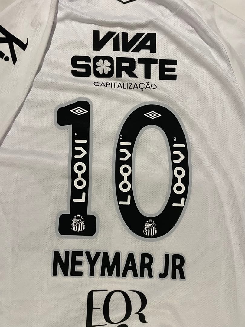 ネイマールJr サントスFC 25-26ホーム 背番号10 正規品 - メルカリ