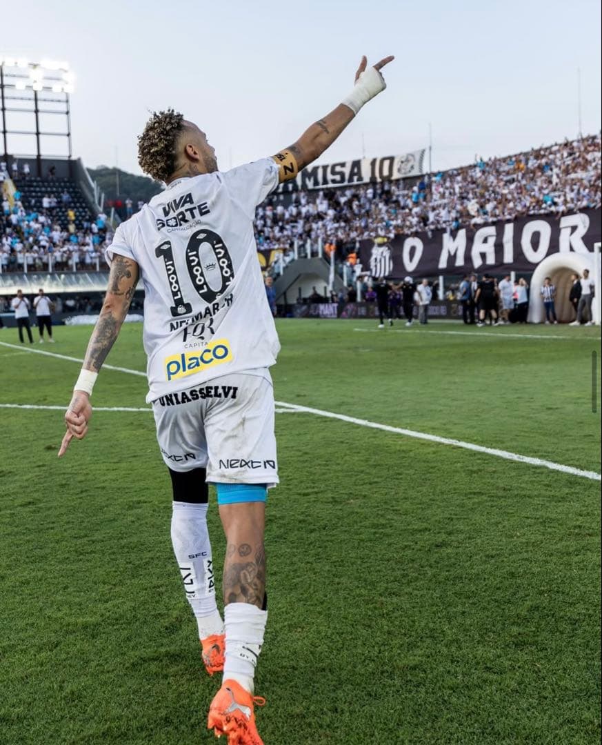 ネイマールJr サントスFC 25-26ホーム 背番号10 正規品 - メルカリ