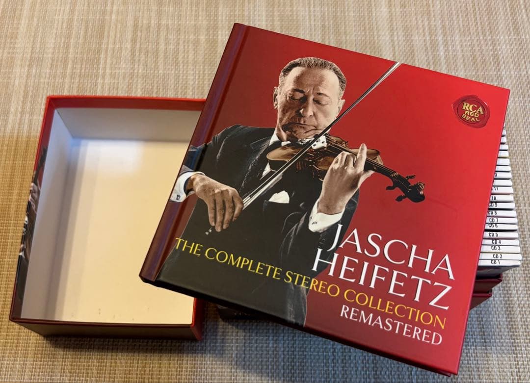 Jascha Heifetz 完全リマスタード 24枚組CDコレクション