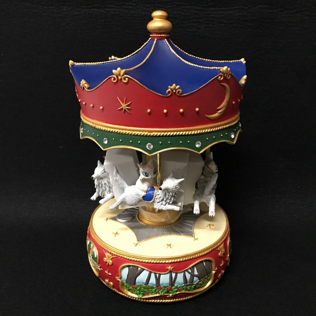 激レア　希少品　わちふぃーるど　猫のダヤン　メリーゴーランドオルゴール