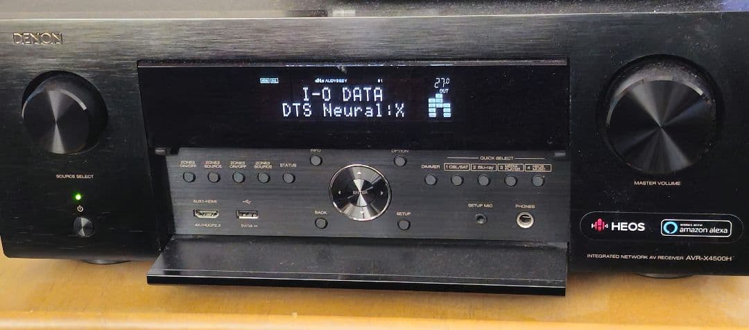 デノン Denon AVR-X4500 AVサラウンドレシーバー 9.2ch