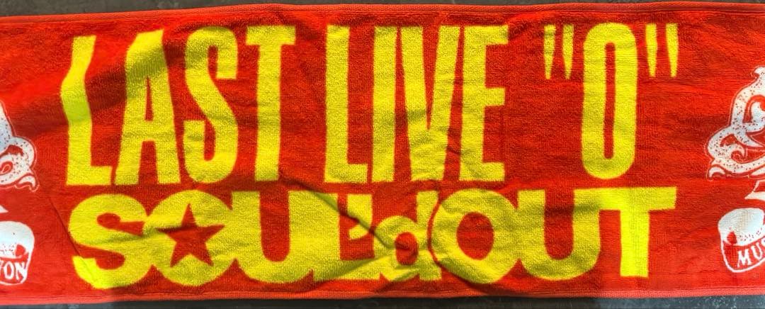 SOUL'd OUT LAST LIVE タオル　希少　レア　Diggy