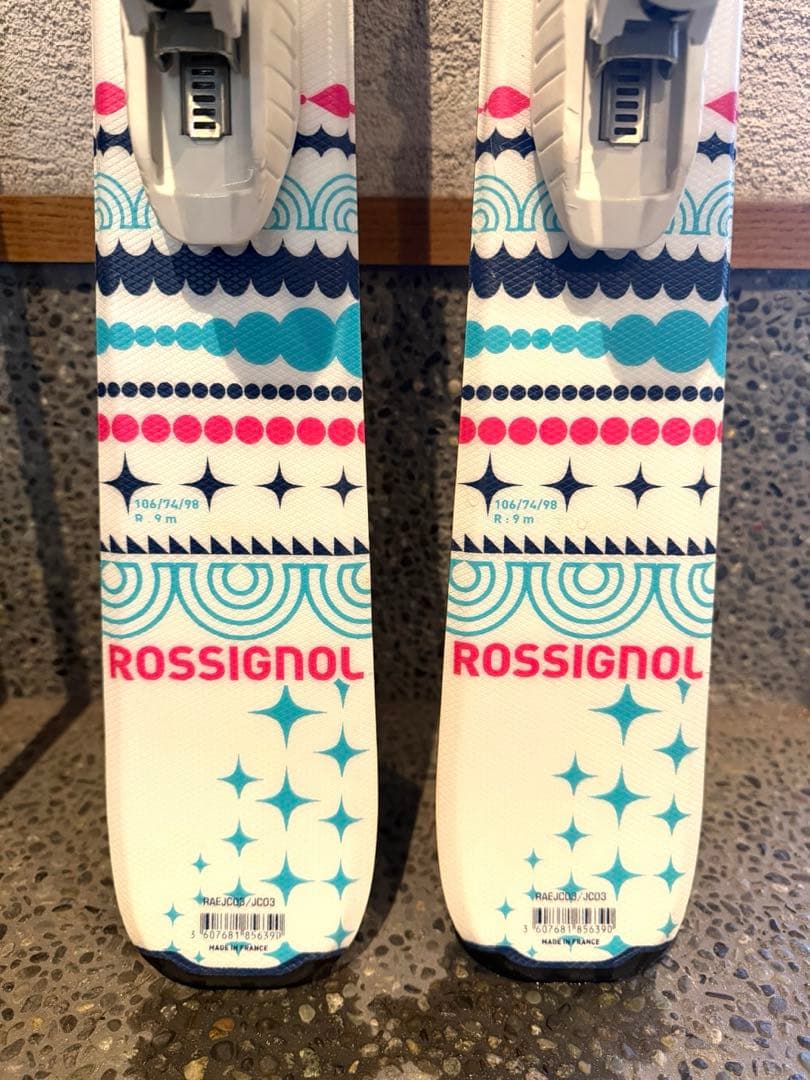 ROSSIGNOL スキー板 パステルカラー 子供用【116cm】 - メルカリ