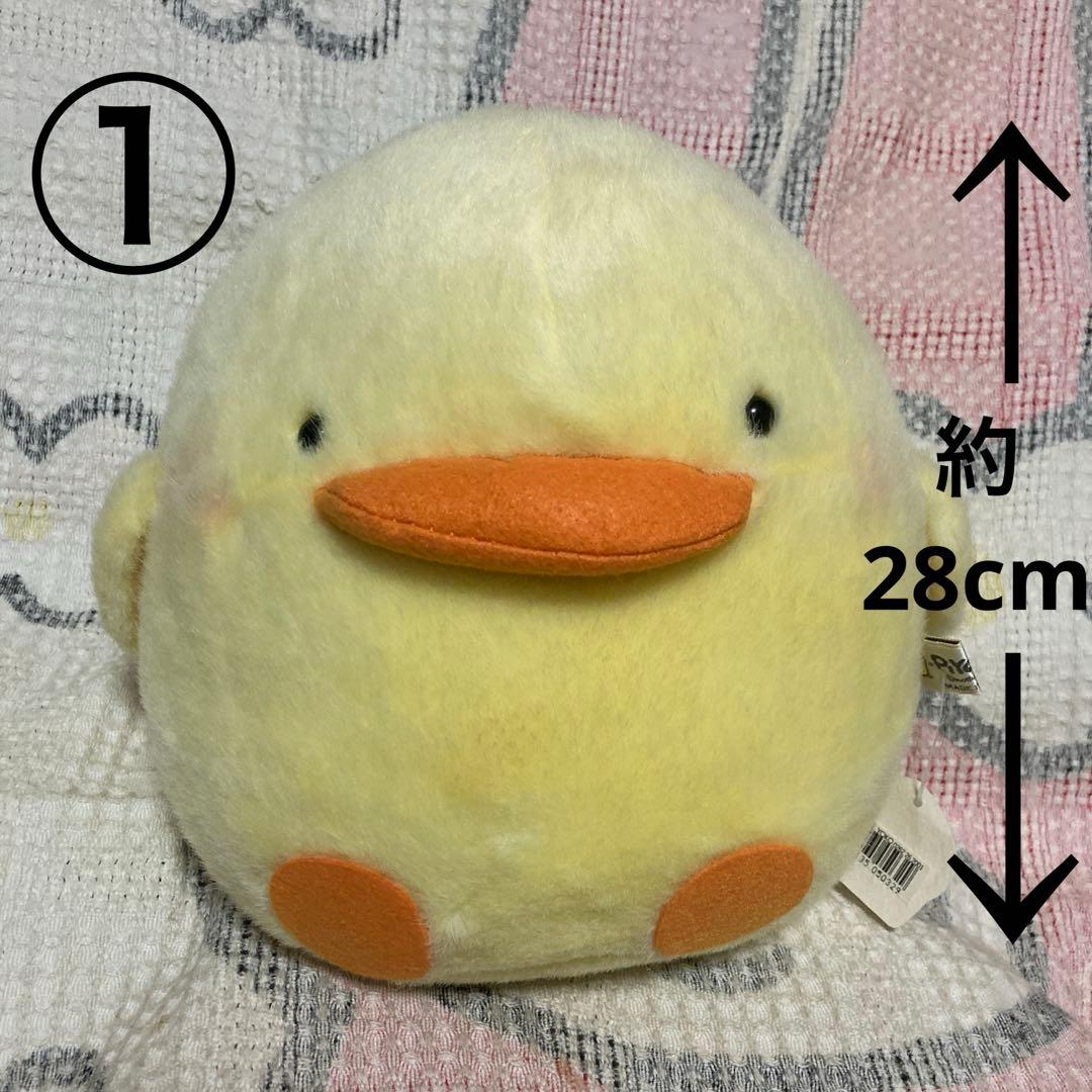 マザーグースの森　ぴよちゃん　ぬいぐるみ　5こ　中古品　バラ売り不可