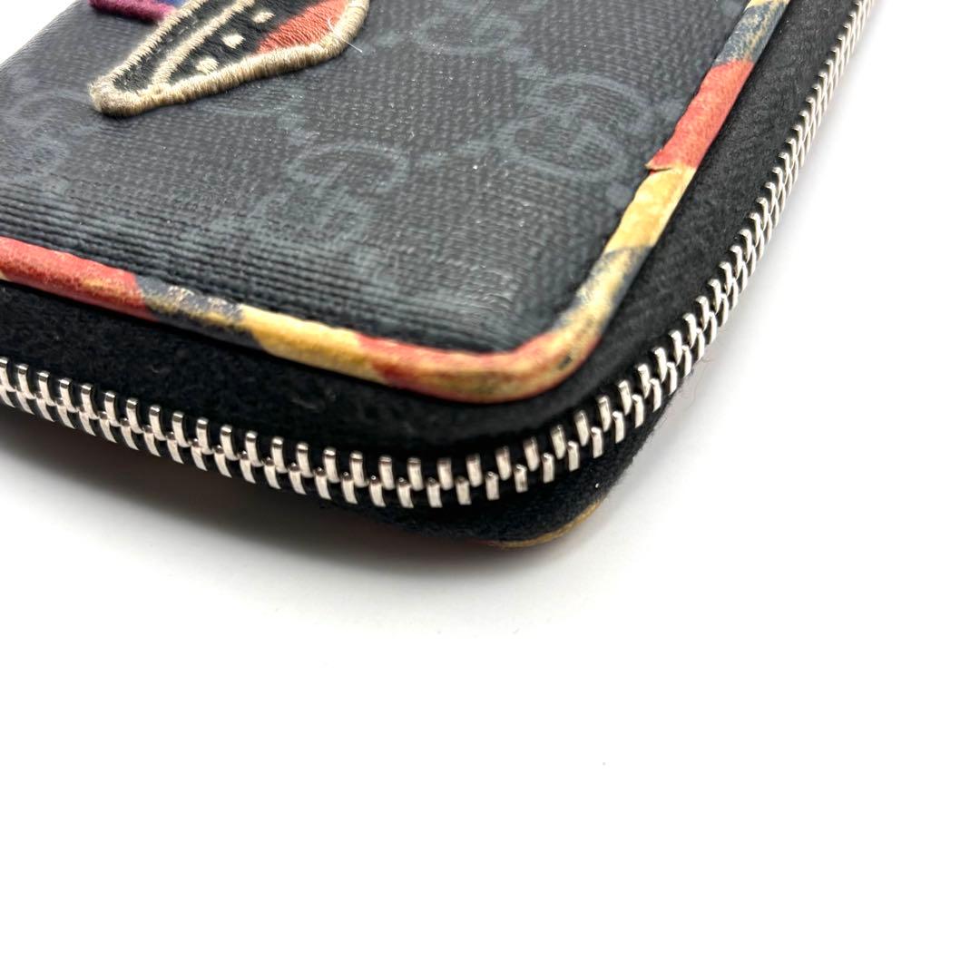 グッチ コインケース ナイトクーリエ GGスプリーム タイガー シェリー