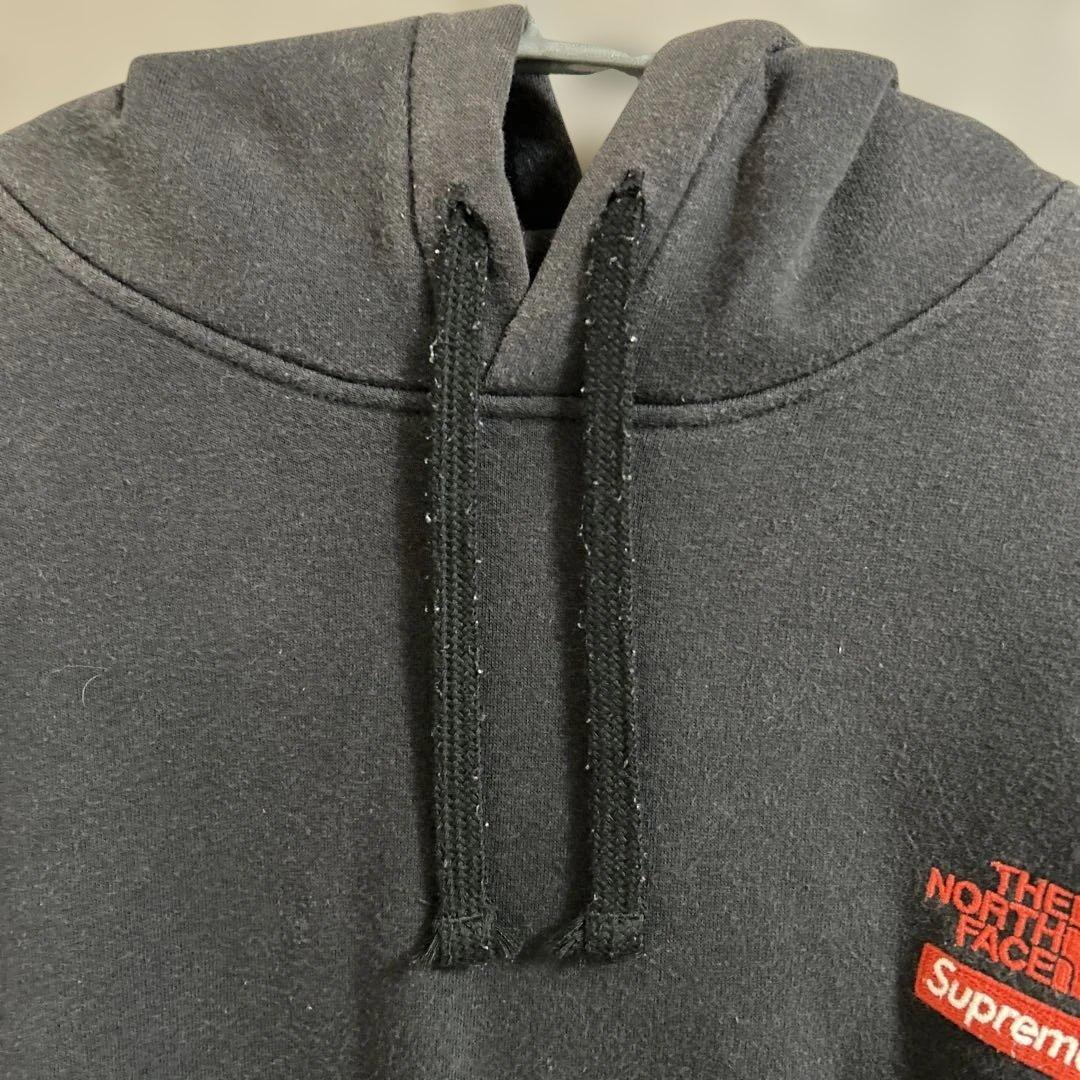 希少】シュプリーム ノースフェイス 刺繍 コラボ パーカー 入手困難 M