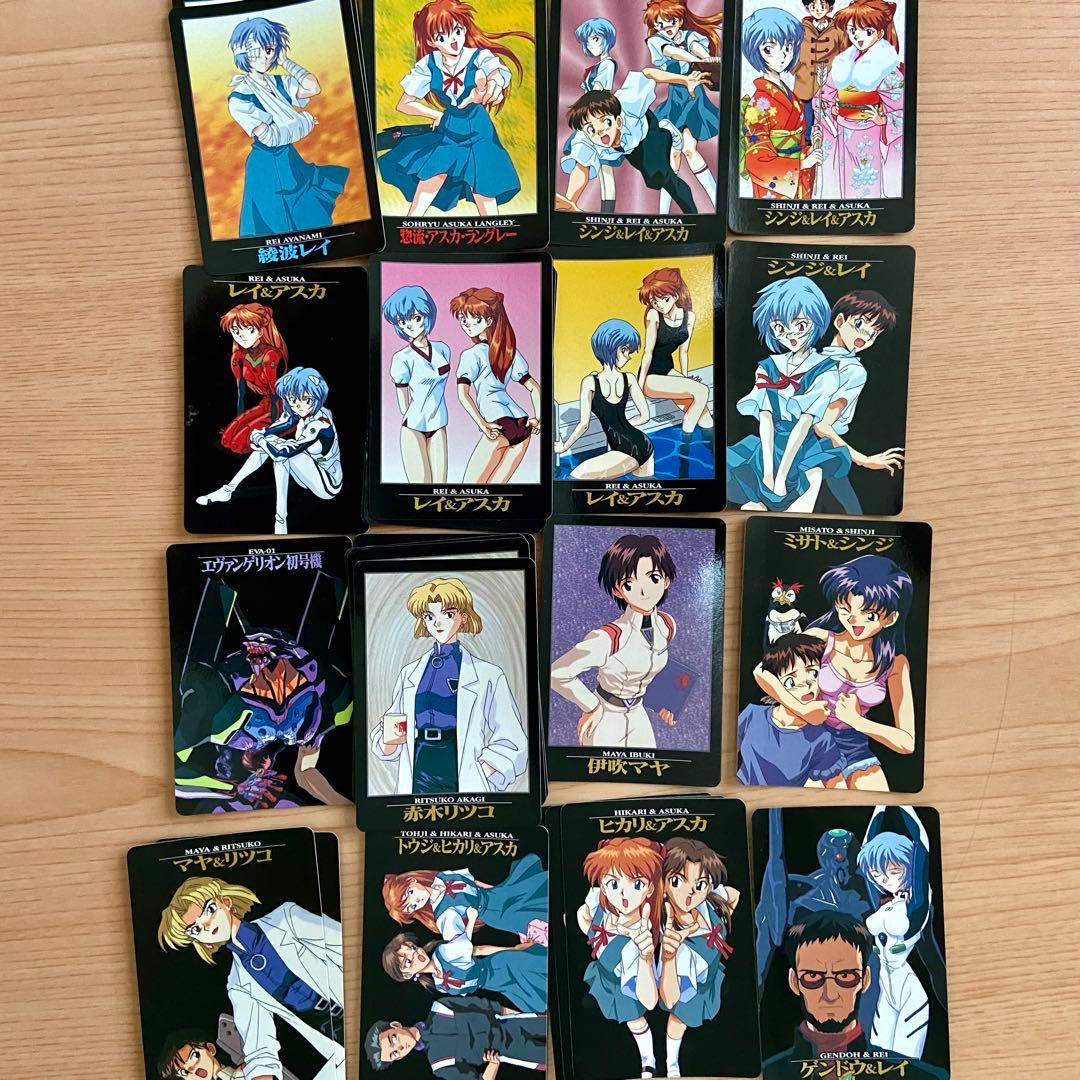 新世紀エヴァンゲリオン カードダス120枚(1996年発売) - メルカリ